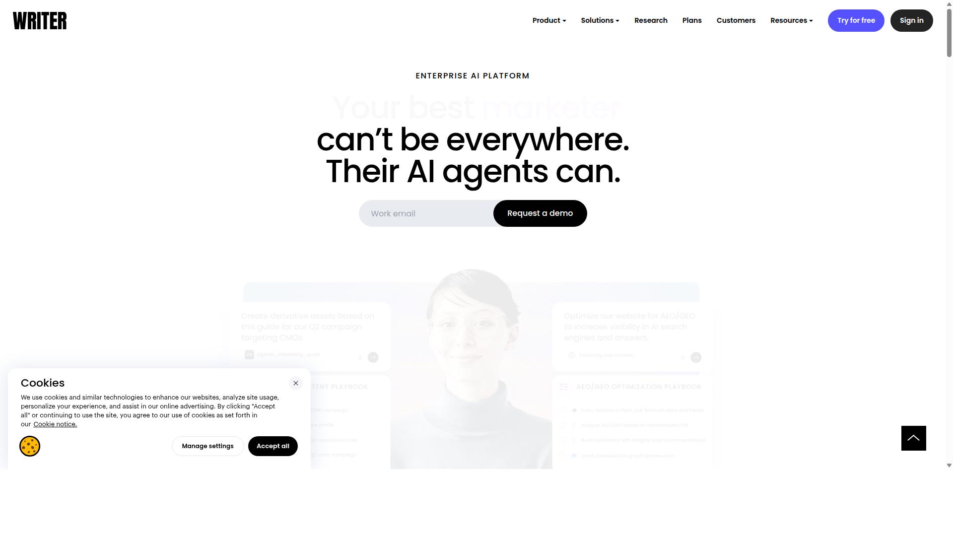 Writer website